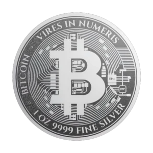 Bitcoin 2024 Silver Coin 1 oz Niue Bullion