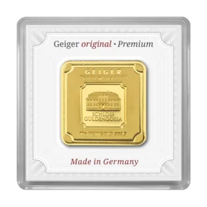 Gold Bar Geiger original 10 gr