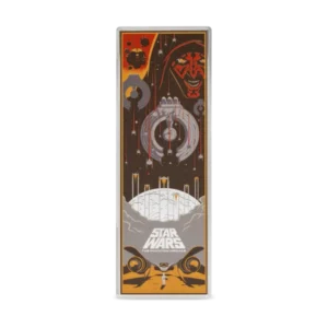The Phantom Menace Star Wars Poster Coins 2024 Silver Coin 3 oz Niue Collectible