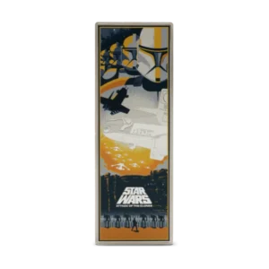 Attack of the Clones Star Wars Poster Coins 2024 Silver Coin 3 oz Niue Collectible