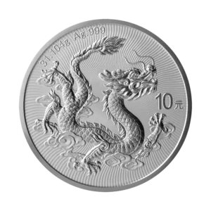 Chinese Dragon 2025 Silver Coin 1 oz  China Bullion