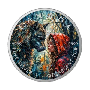 Little Red 2025 Silver Coin 1 oz Canada Collectible