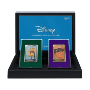 Disney Renaissance Mint Trading Coins 2025 Silver Coin Set 2 oz Niue Collectible