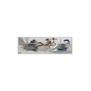 Wile E. Coyote & Road Runner Looney Tunes Double Trouble 2025 Silver Coin 1 oz Niue Collectible