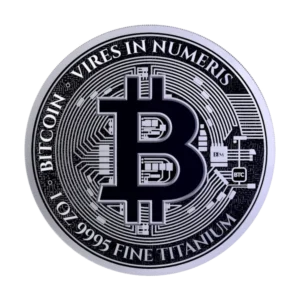 Bitcoin Round 2026 Titanium 1 oz Niue Bullion