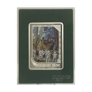 AT - ST Walker Star Wars The Original Trilogy 2025 Silver Trading Coin 1 oz  Niue Emerald Mintage (CoA#315/500)