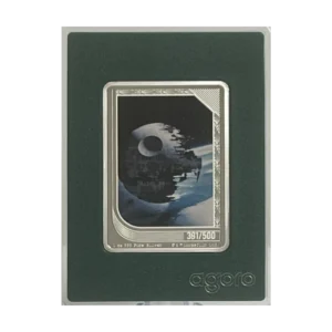 Death Star II Star Wars The Original Trilogy 2025 Silver Trading Coin 1 oz  Niue Emerald Mintage (CoA#391/500)
