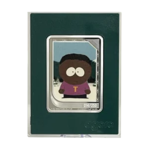 Tolkien Black South Park 2025 Silver Trading Coin 1 oz Niue  Emerald Mintage (CoA#14/250)