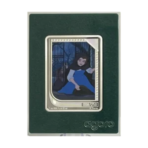 La Bella y la Bestia Disney Renaissance 2025 Trading Coin Plata 1 oz Niue Emerald Mintage (CoA# 8-29/250)