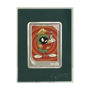 Marvin The Martian Looney Tunes 2026 Silver Trading Coin 1 oz Niue Emerald Mintage (CoA#35/250)