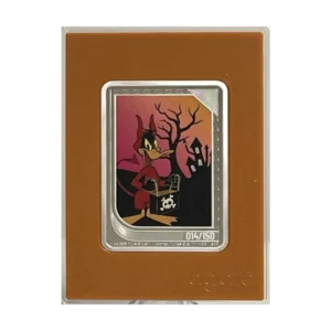 Devil Daffy Duck Looney Tunes 2026 Silver Trading Coin 1 oz Niue Topaz Mintage (CoA#14/150)