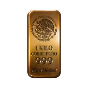 Viva Mexico Copper 1 Kg Cast Bar