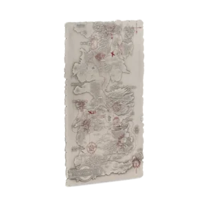 Map Of Westeros  Game of Thrones 2026 Silver Coin 5 oz Niue Antique