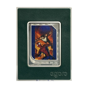 Lobezno / Spiderman The Art of Marvel Comics 2026 Trading Coin Plata 1 oz Niue Emerald Mintage (CoA#244/250)