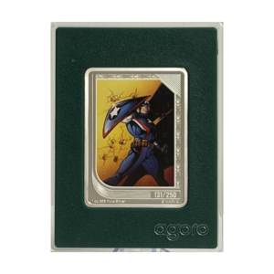 Capitán América The Art Of Marvel Comics 2026 Trading Coin Plata1 oz Niue Emerald Mintage (CoA#131/250)